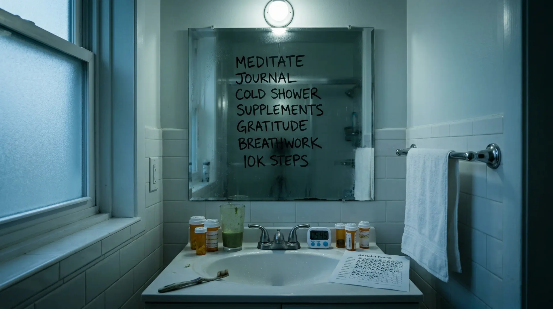 Habit burnout editorial hero image